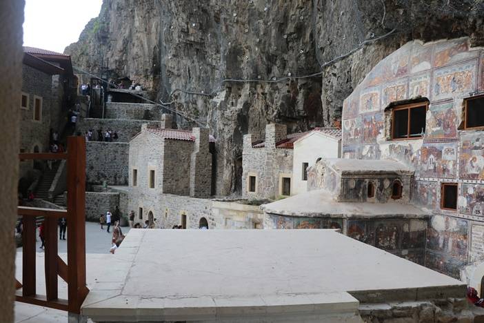 Trabzon'da Sümela Manastırı'nı kaç kişi ziyaret etti? Sayı giderek artıyor 2